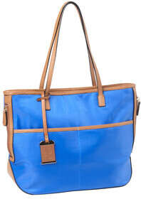 Bulldog Nylon Tote Purse with Holster in Electric Blue